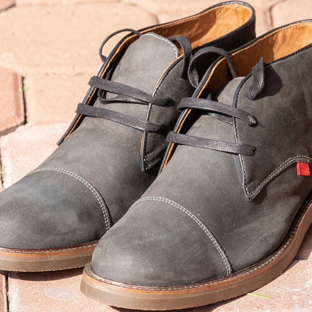 Marc Joseph nubuck chukka gray